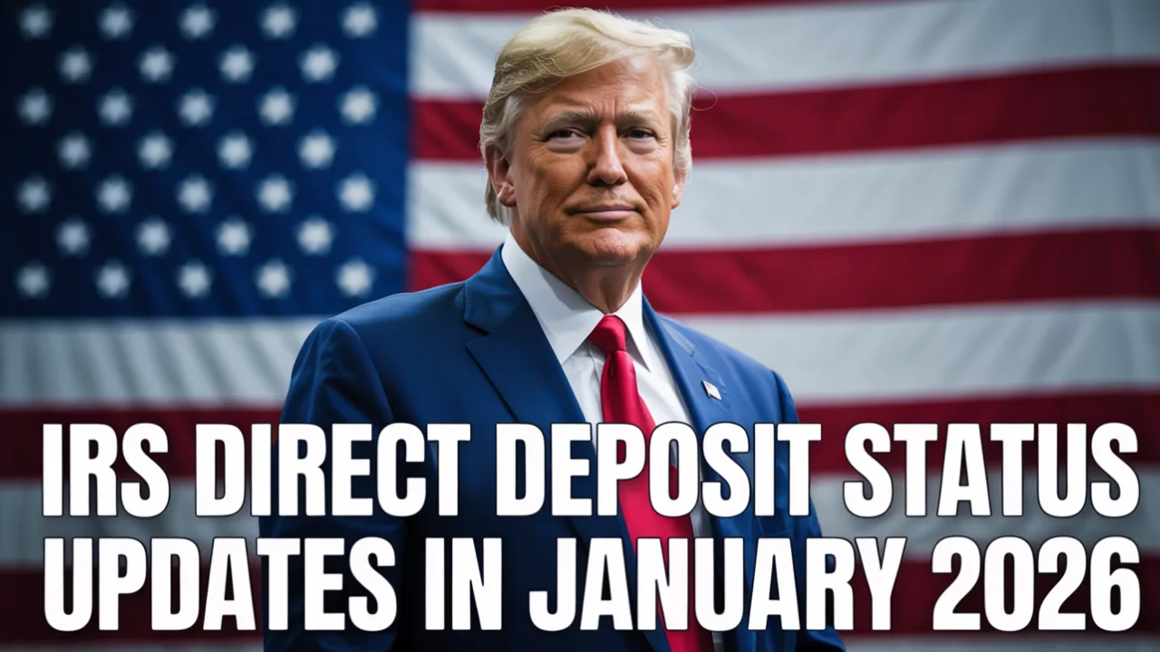 IRS direct deposit status january 2026