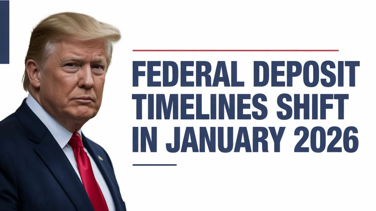 federal deposit timelines shift